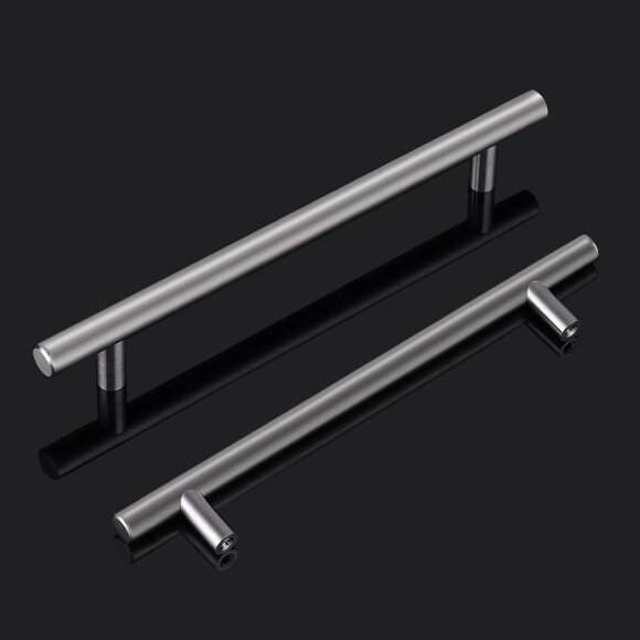 5 Pack Brushed Nickel Cabinet Hardware Pulls 7.5" Handles Stainless Steel USA - Picture 1 of 4
